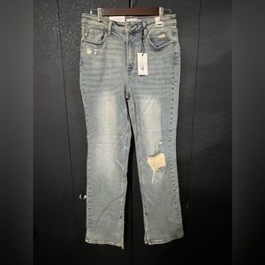 Judy Blue jeans, distressed, new with tags, size 11/30